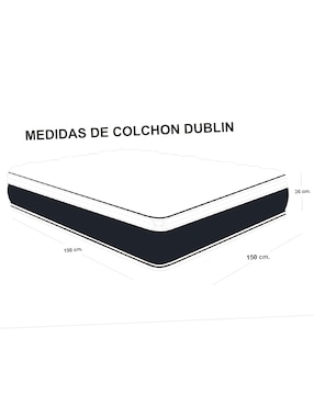 Colchón Restonic Dublin confort medio