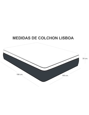 Colchón Restonic Lisboa confort medio