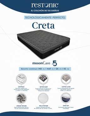 Colchón regular Restonic creta