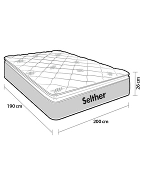 Colchón regular Selther preetz