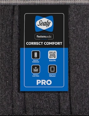 Colchón regular Sealy Armin confort medio