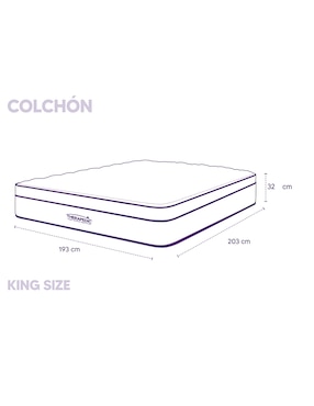 Colchón regular Therapedic moira