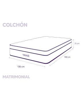 Colchón regular Therapedic winter