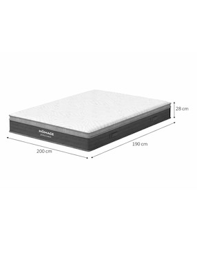 Colchón en caja Homage Zirconia