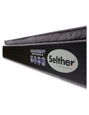 Colchón regular Selther Tranquility Acero & Microcel confort medio
