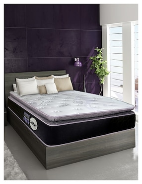 Colchón regular Selther Tranquility Acero & Microcel confort medio