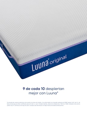 Colchón en caja Luuna