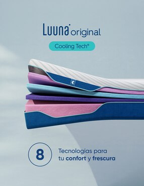 Colchón en caja Luuna original cooling