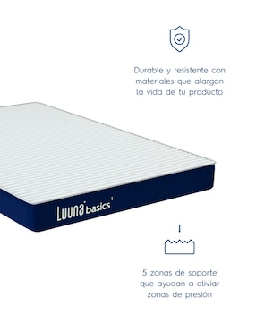 Colchón en caja Luuna basics1