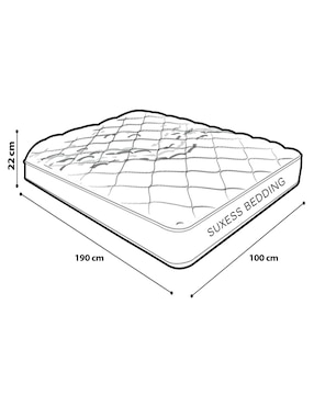 Colchón regular Suxess Bedding infinity flex