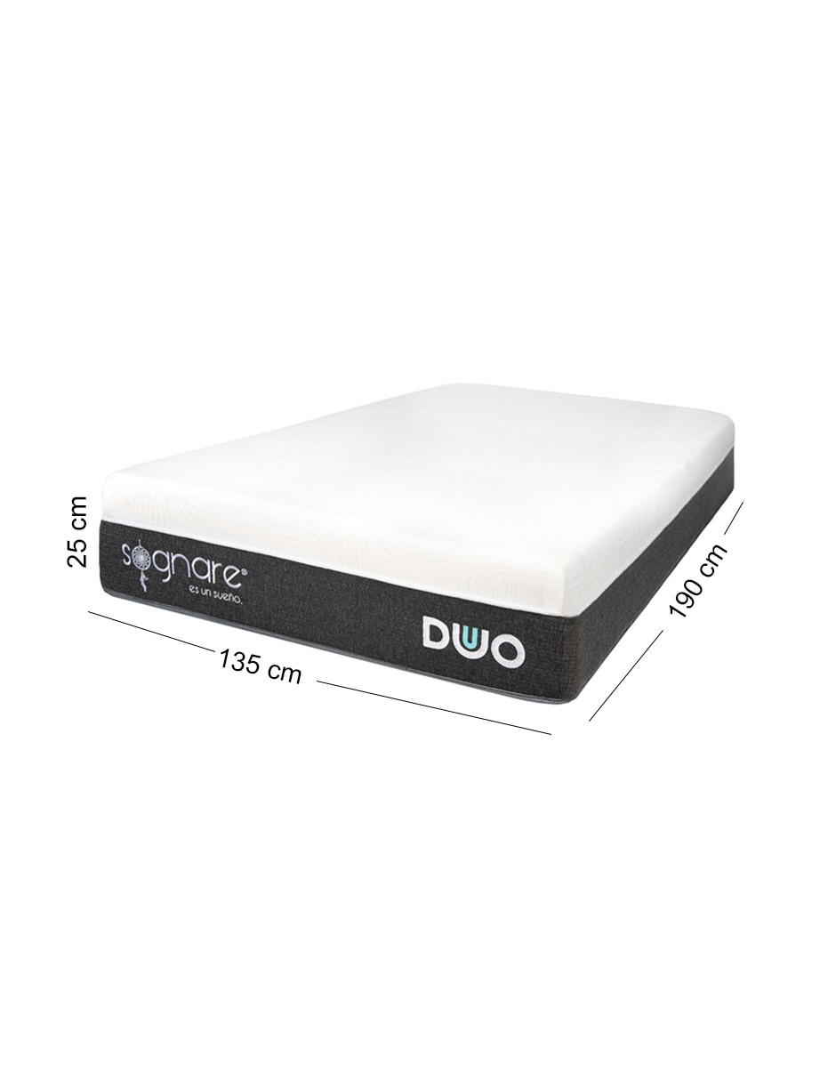 Colchón en caja duo 8