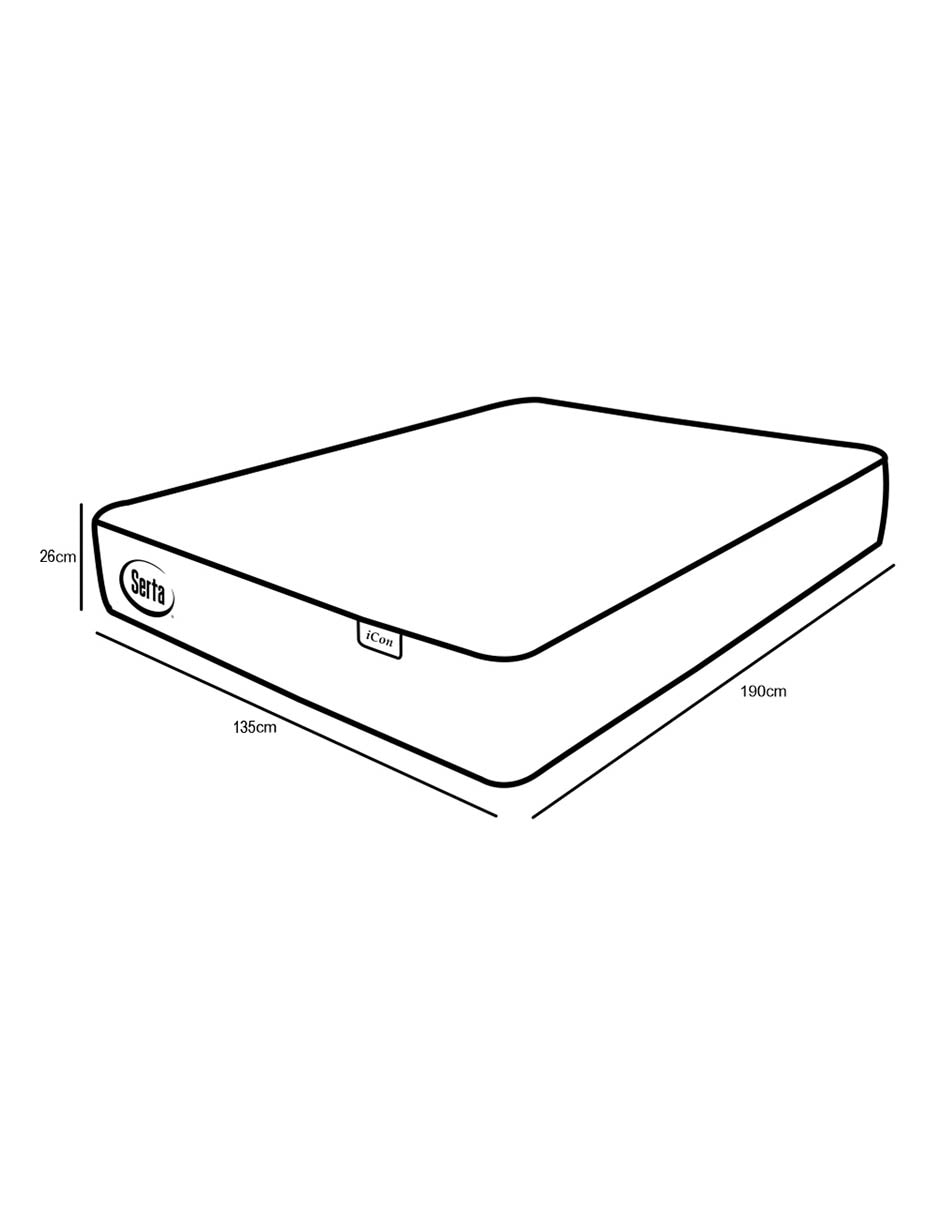 Colchón Icon Horizon confort suave 6