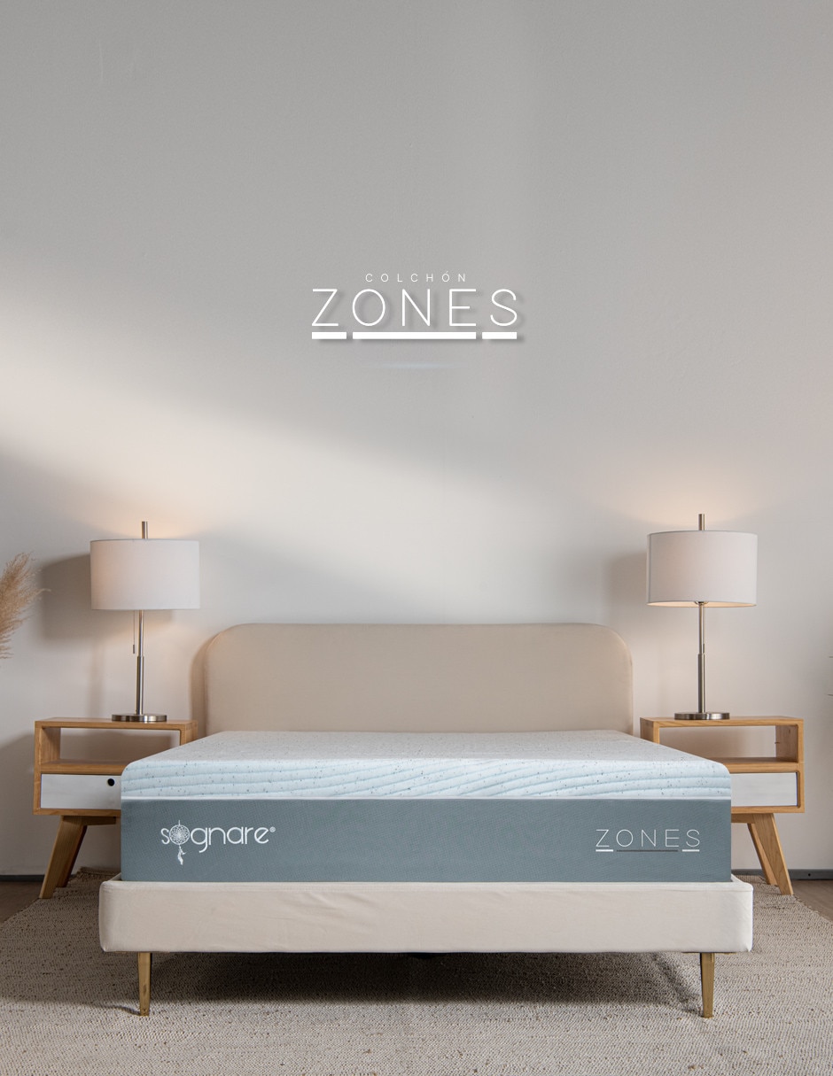 Colchón en caja Sognare Zones confort medio