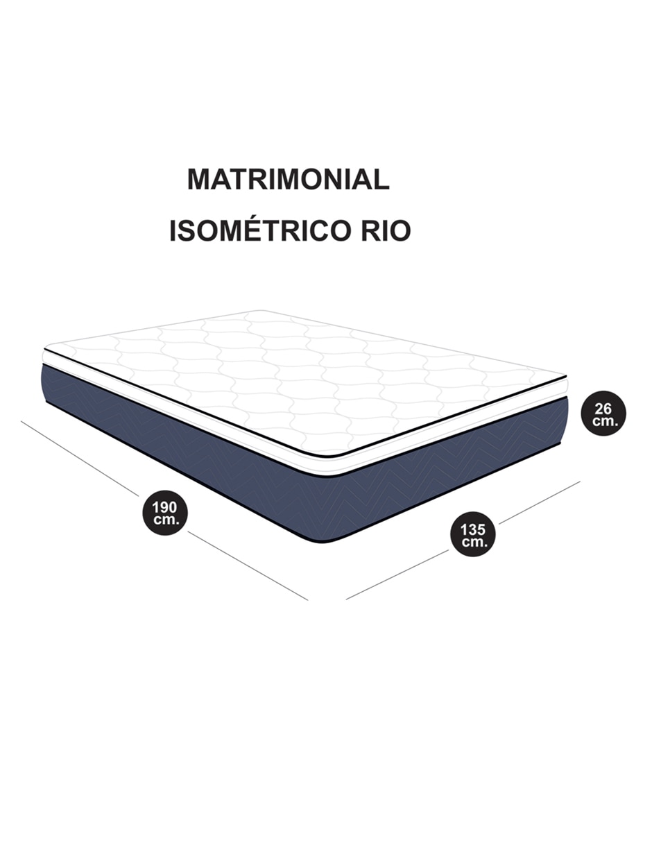 Colchón regular RIO MoonCare confort medio 2