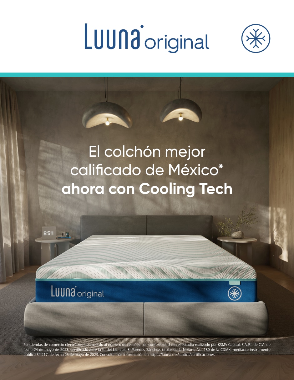 Colchón en caja original cooling 3